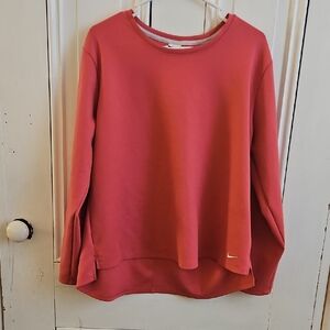 Nike Women's Pink Pullover Sweatshirt